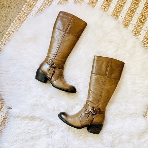 Clarks Shoes - Clark’s leather knee high riding boots